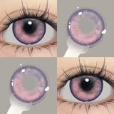 Pink Color Contact Korean Big Eyes Lens Violet Cosplay Contacts New Arrive Makeup High Quality Fast Shipping