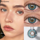 Complete Blue Colored Contact Lenses Collection | Natural Rimmed Blue Patterns | Perfect for Dating, Photoshoots