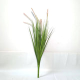 7 Heads Fake Reed Bouquet Silk Onion Grass Large Artificial Tree Wedding Flower Plastic Autumn Plants for Home Party Decoration