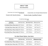Ikeehome  Thiened Warm Flannel Bedding Set Pure Cotton Bear Pattern Autumn Winter Four-Piece Quilt Cover eet Tee-Piece Set