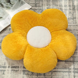 Home Bedroom Flower Cushion Office Sofa Chair Student Cushion Petal Futon Sun Flower Throw Pillow Cushion Soft and Comfortable