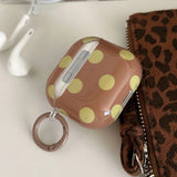 Candy Color Round Point Jane Earphone Case For Apple AirPods 4 3 Pro 2 1 Wireless Bluetooth Charging Box Shockproof Protector
