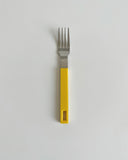 Yellow Resin Handle Stainless Steel Knife Fork Spoon Dessert Fork Spoon Stainless Steel Tableware