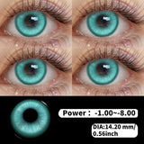 Eye Eyes Color Contacts Colored Contact Lenses Lens Small Pupils Myopia Cosplay Anime Cute 2Pcs 12 Months 1 Year Use