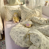 New Skin-friendly and Comfortable 13070 Pure Cotton Printed Floral Single Quilt Cover Breathable Duvet Cover 200X230