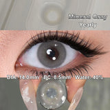 Color Contact Lenses For Eyes Contact Lenses Brown Blue Lenses Soft Contact Lens Beauty Pupils Lens Yearly 14.0mm
