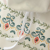 3-piece 100% cotton bedding set Bohemian style duvet cover and 2pcs pillowcases (no padding), suitable for bedroom guest room