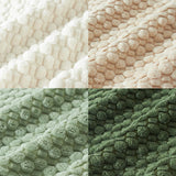 1pc Soft Boho style modern double-sided design pillows cover, Farmhouse Neutral Decorative Home Decor Striped Corduroy Square