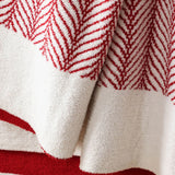 Luxury Cozy Warm Throw Blanket For Sofa & Bed Double-Sided Short Plush Knitted Blanket Autumn Winter Decorative Christmas Gift