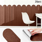 3D Self-Adhesive Foam Wall Stickers Suitable For Home Living Room Background Decoration Impact-Resistant Easy To Tear And Apply.