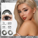 Colored Contact Lenses 14.5mm Natural Look Lenses  Women Beauty Colored Pupils Green Contact Lenses Blue Contact Lenses