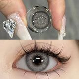 1Pair Brown Lenses Contact Lenses for Eyes Lenses softlenses Eye Lenses Korean style Lenses Yearly Color Eye Lens