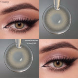 1Pair Color Contact Lenses For Eyes 14.5mm Natural Fashion  Blue Brown Lens Beauty Pupils Gray Lenses Contact Lenses