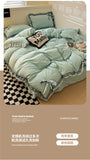 Bedclothes Lace Style Bed Sheets Set Skin-friendly Bedding Set Single Double King Duvet Cover Bed Linen Set For Girls