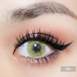 Colored Contact Lenses for Eyes 2Pcs Natural Grey Green Cosmetic Lenses Beauty Eye Pupilles Yearly Soft Lens