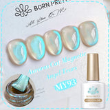 10ml Winter Water Light Cat Magnetic Gel Nail Polish Nail Supplies Vernis Semi Permanent Gel Christmas Xmas Gel