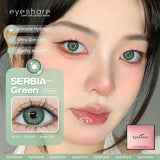 1Pair Gray Colorcon Contact Lenses for Eyes Beautiful Lenses Cosmetic Brown Pupils Blue Lens Green Eyes Contacts Yearly