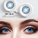 MIKI Series1 Pair Colored Contact Lenses Natural Look Blue Eye Lenses Gray Contact Lenses Brown Fast Delivery Green Eye
