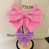 Christmas Decoration Big Bow EVA Shop Display Wedding Arch Birthday Party Festivity Occasion Car Decor Giant Bow DIY Material