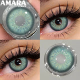 1 Pair Black Color Contact Lenses for Eyes 14.5mm Fashion Contact Lenses Brown Natural Contact Lenses Gray Soft Lens