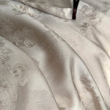 Vintage Jacquard Luxury Bedding Set Super Soft Silky Cooling Natural Lyocell Duvet Cover Flat/Fitted Bed Sheet Pillowcases 3/4Pc