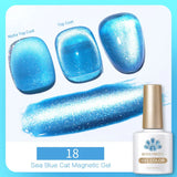 10ml Winter Water Light Cat Magnetic Gel Nail Polish Nail Supplies Vernis Semi Permanent Gel Christmas Xmas Gel