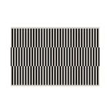 French Retro Bedroom Decor Stripe Carpet Minimalist Carpets for Living Room Home Art Plush Floor Mat Large Area Thickened Rug