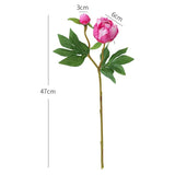 1Pc Artificial Flowers Bouquet Beautiful Silk Peony Wedding Home Table Decor Arrange Fake Plants Valentine's Day Present Cheap