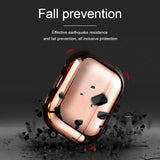 Luxury Plating Headphone Cover For AirPods 4 Pro2 3 2 1 Gen Case Hard PC Shockproof Protective Cases For AirPods Pro 2 2nd Coque
