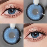 Natural Gray Colored Contact Lenses,  Soft Eye Lenses for Daily Wear, Office, Dating, Party, Travel & Beauty Makeup