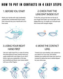 2Pcs Myopia Color Contact Lenses for Eyes with Diopters High Quality Beautiful Pupil Eyes Makeup Lens Fast Shipping