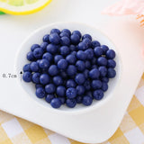Simulation Mini Fake Fruit Strawberries Blueberry Cherry Caviar Mulberry Tomato Props For Home Decoration Accessories 100pc/lot