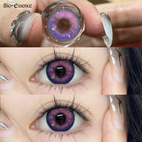 2pcs Halloween Cosplay Contact Lenses Pink Red Lenses Multi-colored Lense Anime Cosplay Lenses Fashion Lens