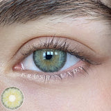 Contact Lenses Gray Green Colored Contacts Mixed Eyes Look Bright Deep Eyes Natural Enlarging Effect Lentes De Contacto