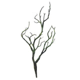 4pcs Artificial Plastic Dried Antlers Tree Branches Plant Twigs Dark Witch DIY Headband Accessories Wedding Party Xmas Decor