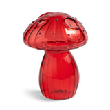 Mushroom Shaped Flower Vase Transparent Glass Vase Plant Hydroponic Aromatherapy Bottle Desktop Decoration Ornament