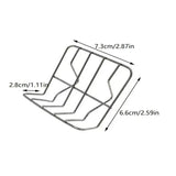 1Pcs Stainless Steel Laundry Soap Shelf Kitchen Dish Rack Household Draining Countertop Basin Soap Holder Bathroom Accessories