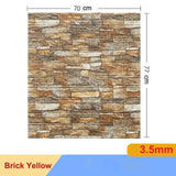 10 Pcs 3D Peel and Stick   Wall Stickers Home Decor Living Room Waterproof Foam Vinyl PVC 70X77CM Self Adhesive Panels Wallpaper