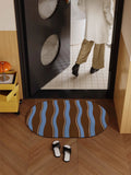 American Style Retro Bathroom Mat Home Use Toilet Entrance Water Absorption Quick Dry Anti Slip Anti Fall Foot Pad Diatom Mud...