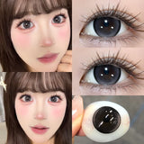 New 1 Pair Natural Colored Pupils for Eyes Soft High Quality Brown Lenses Soft Brown Beautiful Pupil