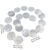10 Strings 1M Wedding Simulation Shell Hanging Curtain Finished Bead Partitions Curtain DIY Shell Bead Strings Door Wind Chime