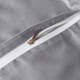 Gradient Luxury Bedding Set Lyocell Soft Silky Cool Feeling Antimicrobial Duvet Cover Flat/Fitted Bed Sheet Pillowcases 4Pcs