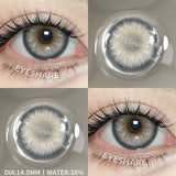 2pcs Blue Contact Lenses Yearly New Colored Lenses for Eyes Brown Natural Cosmetic Gray Eye Lenses Beauty Pupils Makeup