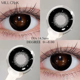 2pcs Contact Lenses for Eyes Big Black Lenses 14.5mm Myopia Beauty Pupils Soft Fashion Contact Lenses Fast Shipping