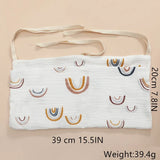 39x20cm 1PCS Large Baby Crib Storage Bag Cotton Multifunctional Newborn Bed Headboard Organizer For Kids Baby Bedding Diaper Bag