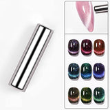 Auroras Cat Magnetic Gel Nail Polish Reflective Sparkling Glitter Semi Permanent Nail Art Soak Off LED UV Gel Varnis