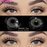 1 Pair Color Contact Lenses for Eyes Korean Brown Natural Big Eye Lenses Gray Eye Contact Green Color Lens