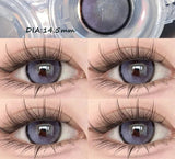 1Pair Beauty pupils Natural Colored eye lenses Myopia purple pupils Brown lenses Blue Contact 1 Yearly Use