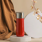 400ml Conical Thermal Water Bottle With Bouncing Inner Lid,Double-layer Stainless Steel vacuum Flask,Outdoor Drinkware,Thermos