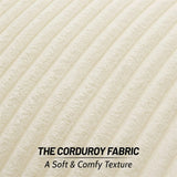 Olanly Corduroy Cushion Cover 45x45 Soft Fluffy Strip Pillow Cover 50x50 Luxury Decorative Home Pillow Case For Sofa Living Room